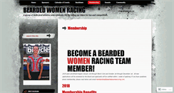 Desktop Screenshot of beardedwomenracing.org